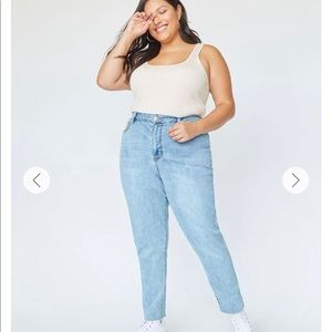 ❤️5 for $25 plus size mom jeans